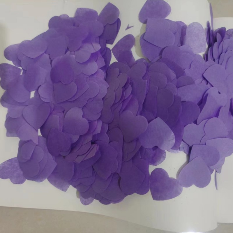 10g colorido 2.5cm confeti de amor fiesta de bodas de San Valentín sosteniendo pétalos globos transparentes relleno de bola de olas