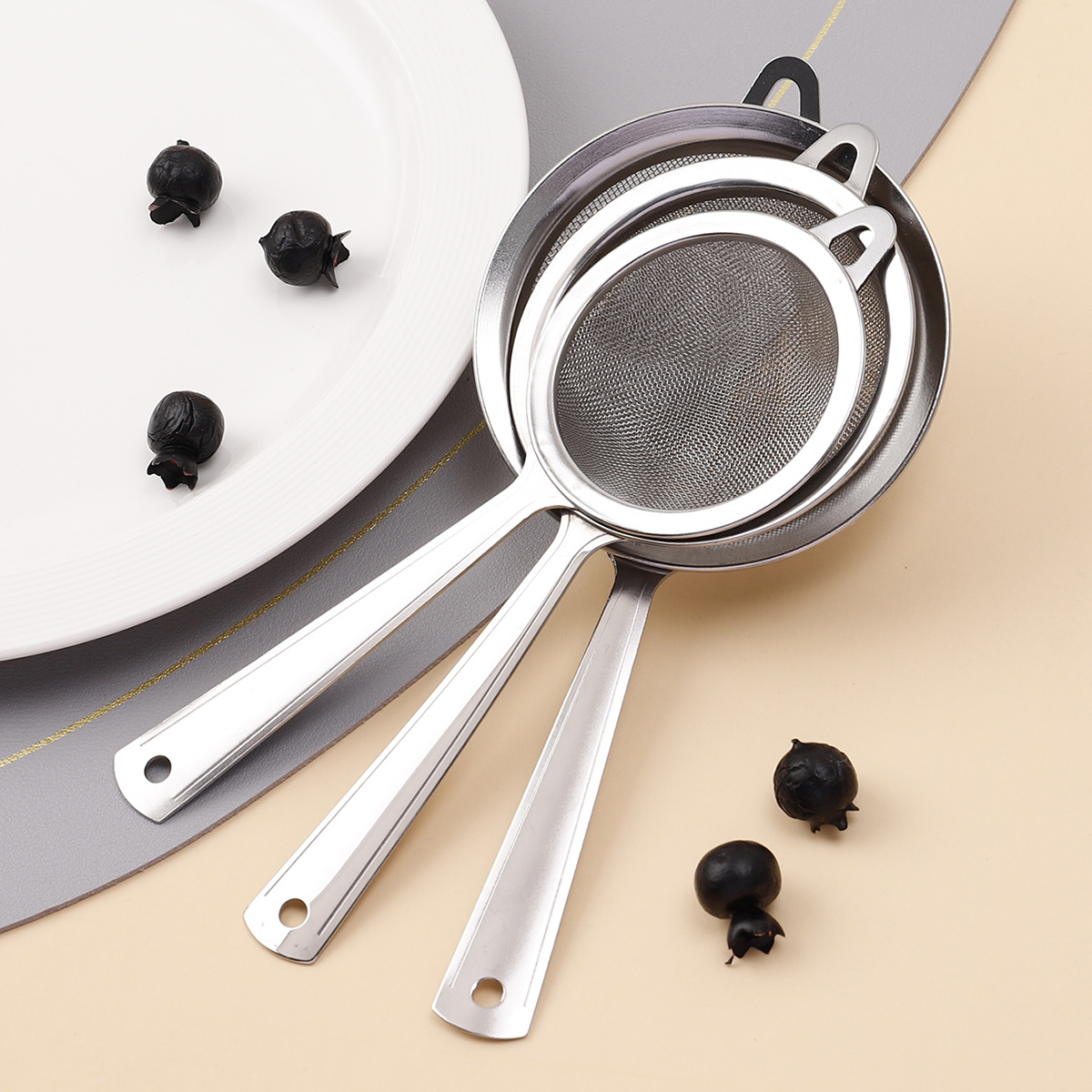 Spot 304 Stainless Steel Mini Fence Thickened Curled Kitchen Mesh...