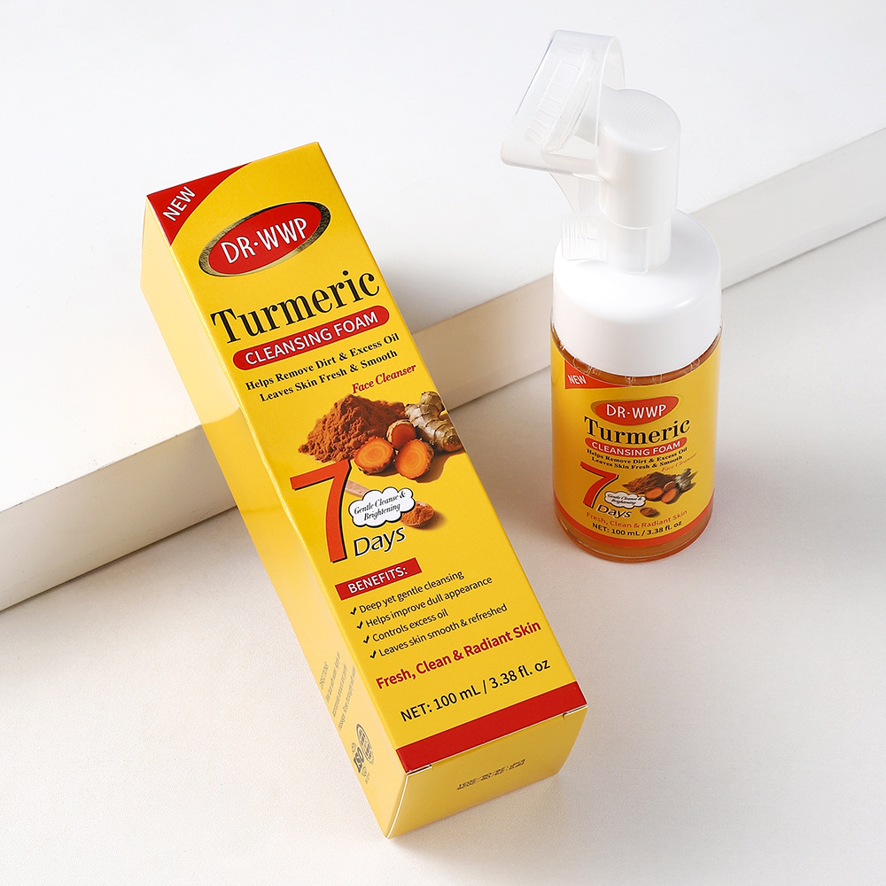 Set de Cuidado de la Piel con Cúrcuma, Hidratante, Control de Grasa, para Cuidado Facial image 8