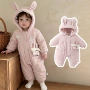 加厚新生儿冬款宝宝外出服