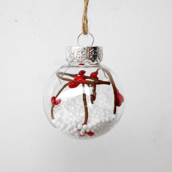 Cross -border hot -selling Christmas decoration built -in snow scene…