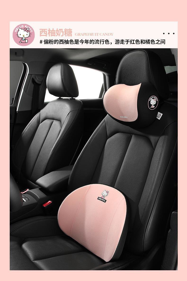Directly Supplied from the Manufacturer, Car Headrest, Neck Pillow, Car Cushion, Cartoon Cute Girl Lumbar Support Seat Pillow