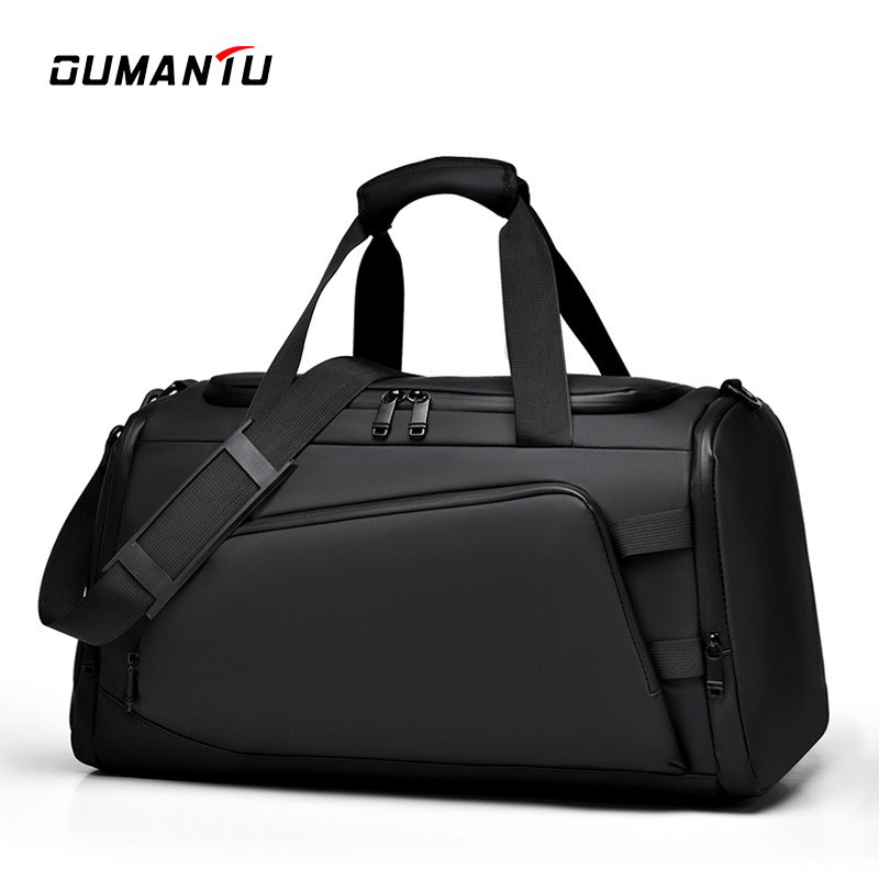 Cross-Border New Model Short-Distance Portable Travel Bag for Men with Independent Shoe Compartment, Wet and Dry Dual-Use Gym Bag, Large Capacity Luggage Bag for Men