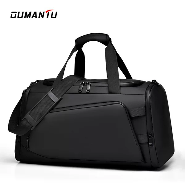 Cross-Border New Model Short-Distance Portable Travel Bag for Men with Independent Shoe Compartment, Wet and Dry Dual-Use Gym Bag, Large Capacity Luggage Bag for Men