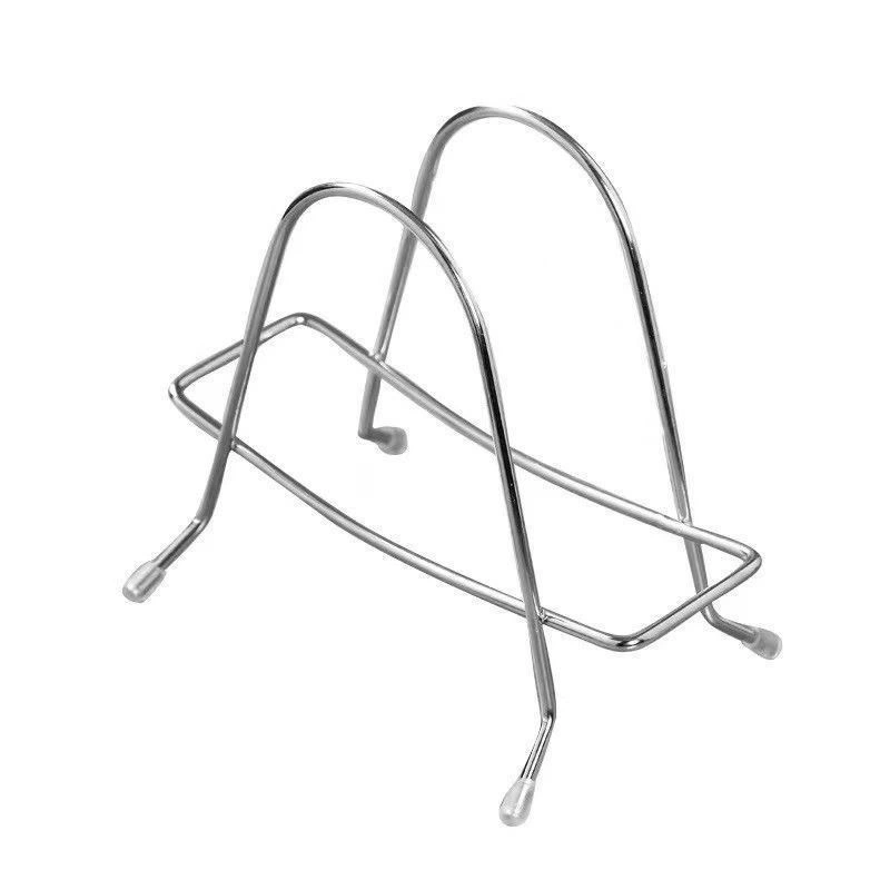 Stainless steel cutting board rack Extra thick cutting board pot lid rack Household cutting board chopping board rack Vegetable pier knife rack Kitchen storage rack