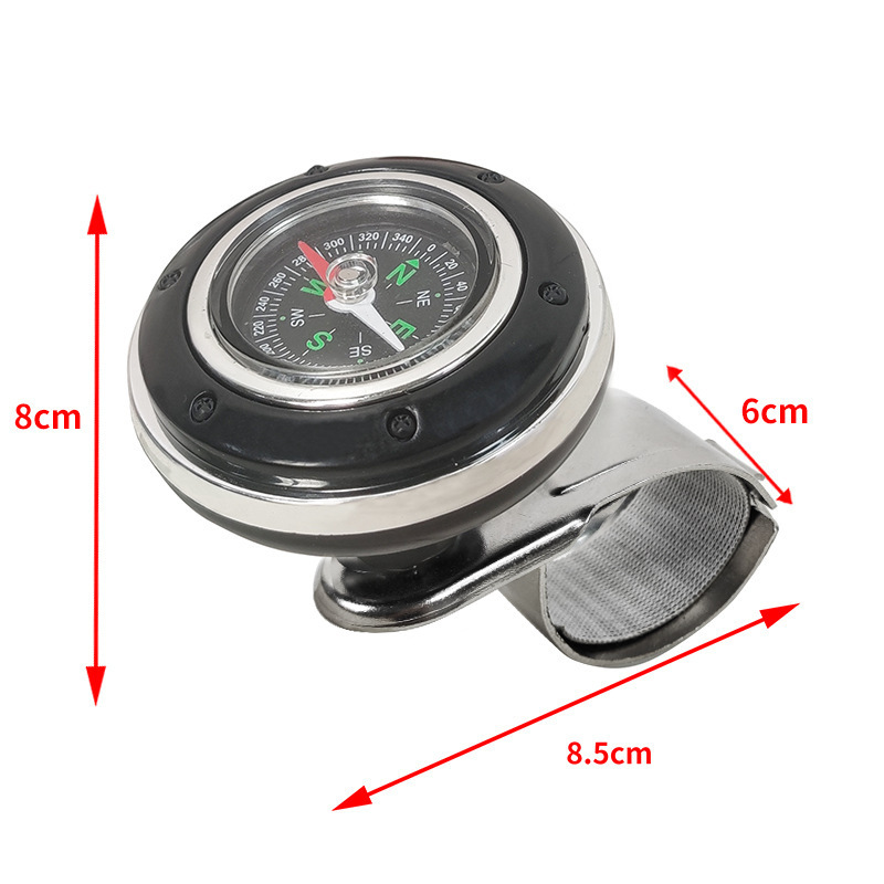 [Cross-Border] Car Steering Wheel Power Ball Compass Steering Device Labor-Saving Turning and Reversing Assistant