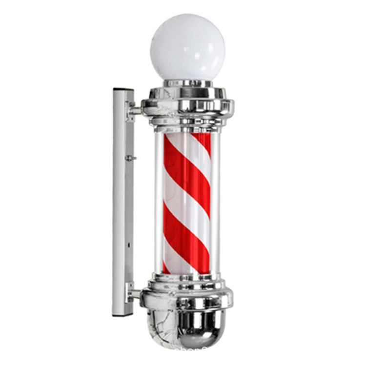 LED Color Outdoor Rotating Lights for Barber Shops, Best Selling Hair Styling Salon Decor, Various Styles and Colors