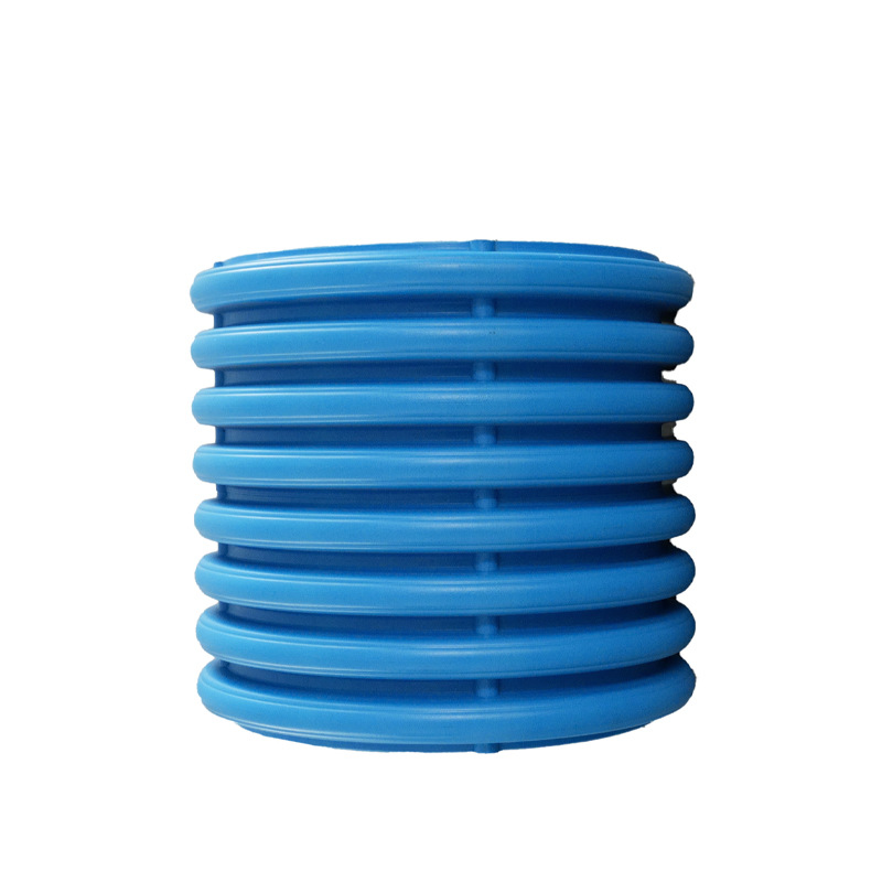 Tubería de aleación MUHDPE, polietileno de alta densidad nano-modificado HDPE-M, tubería corrugada de doble pared para drenaje image 6