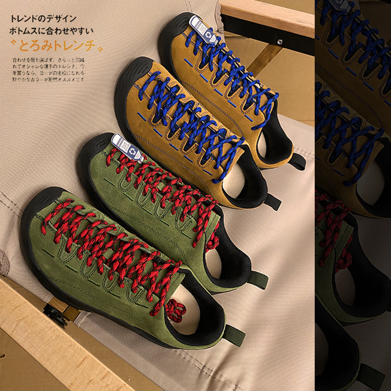 2025 New Mountain Outdoor Shoes Camping Casual Non-Slip Hiking Shoes Women's Hiking Shoes Men's Couple Models Foreign Trade