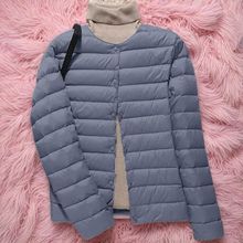 工厂直销白鸭绒羽绒服内胆摆摊轻薄秋冬季修身显瘦女士外套