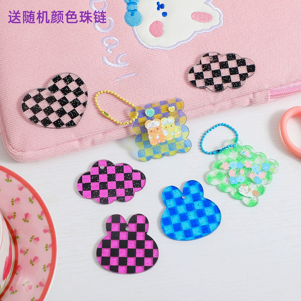 Мультфильм шахматы, брелок, корейский стиль, handmade, облако