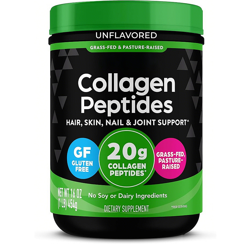 454g Grass-Fed Hydrolyzed Collagen Peptides Collagen Peptides Amazon Tk Cross-Border Bestseller