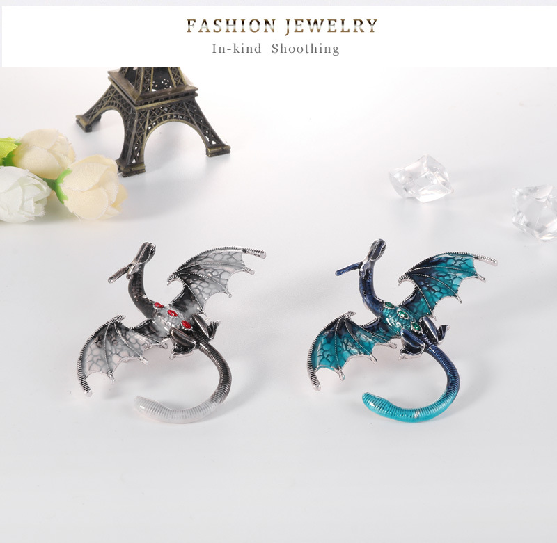 Alloy Dragon Brooch display picture 7