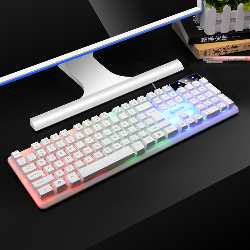 LIMEIDE力マグネシウムGTX350ゲーム発光キーボードマウスUSB機械手触り有線キーマウスセットクロスボーダー|undefined