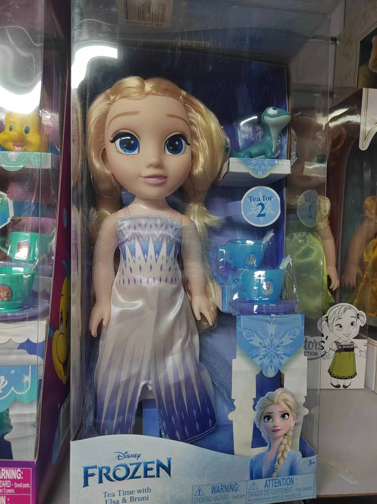 Muñeca de salón Dijia transfronteriza Rapunzel Blancanieves Aisha Anna Ariel sirena niña juguete