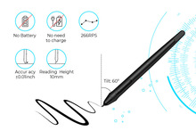 友基XP-pen手写板笔杆P05B手绘屏绘画板数位板P05D笔压感笔无源笔