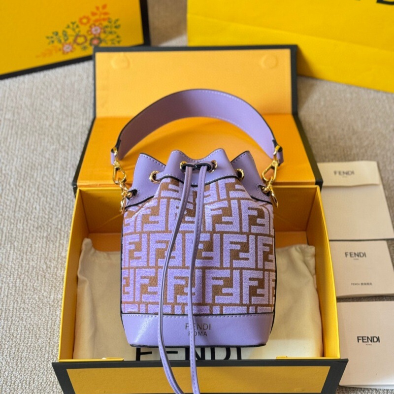 Fenjia FF バケットバッグアップグレードされた新しいトレンディなプリントクロスボディバッグハイエンドの質感多用途ショルダーバッグハンドヘルドスモールバッグ|undefined