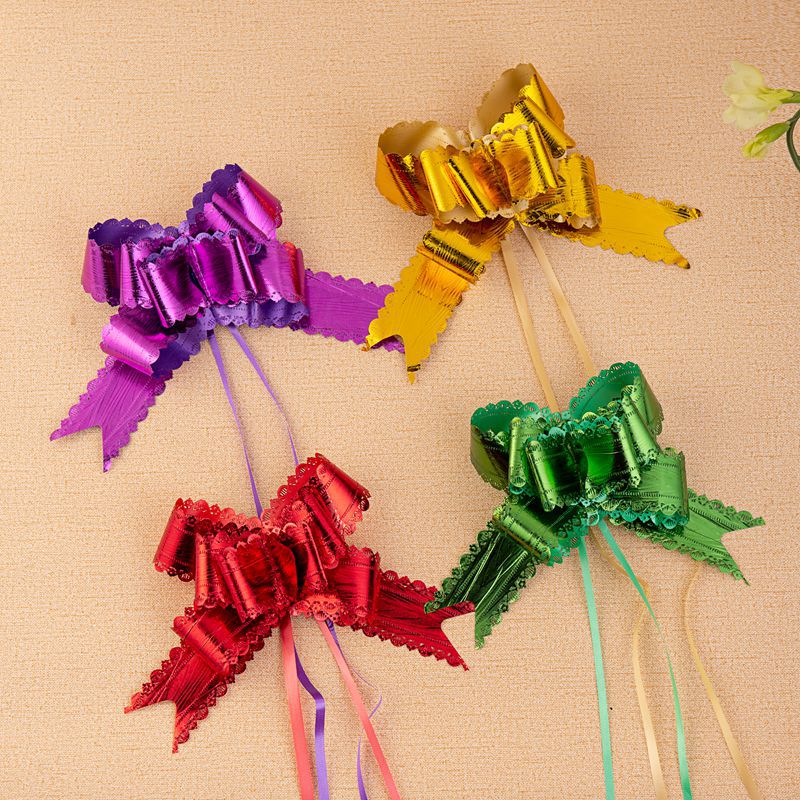 Regalo DE BODA coche mango arco Garland 50 ajuste agua ondulación encaje mano Garland boda habitación boda decoración del coche