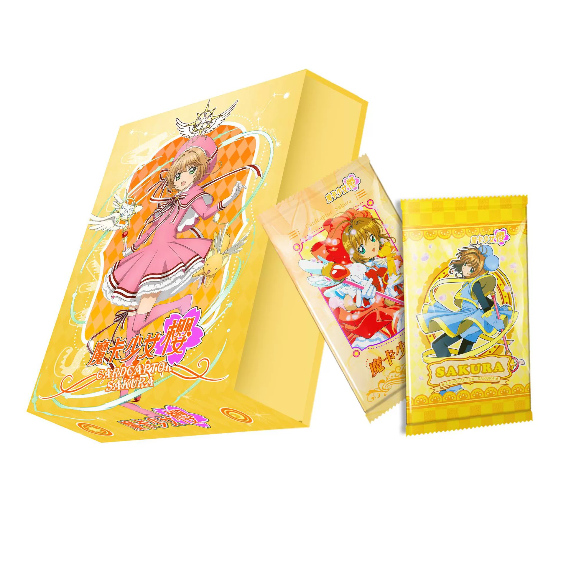 wink社 Карточка Каптор Sakura четвертая карта, карта популярная на Douyin, розыгрыш прямая трансляция для получения товаров оптом