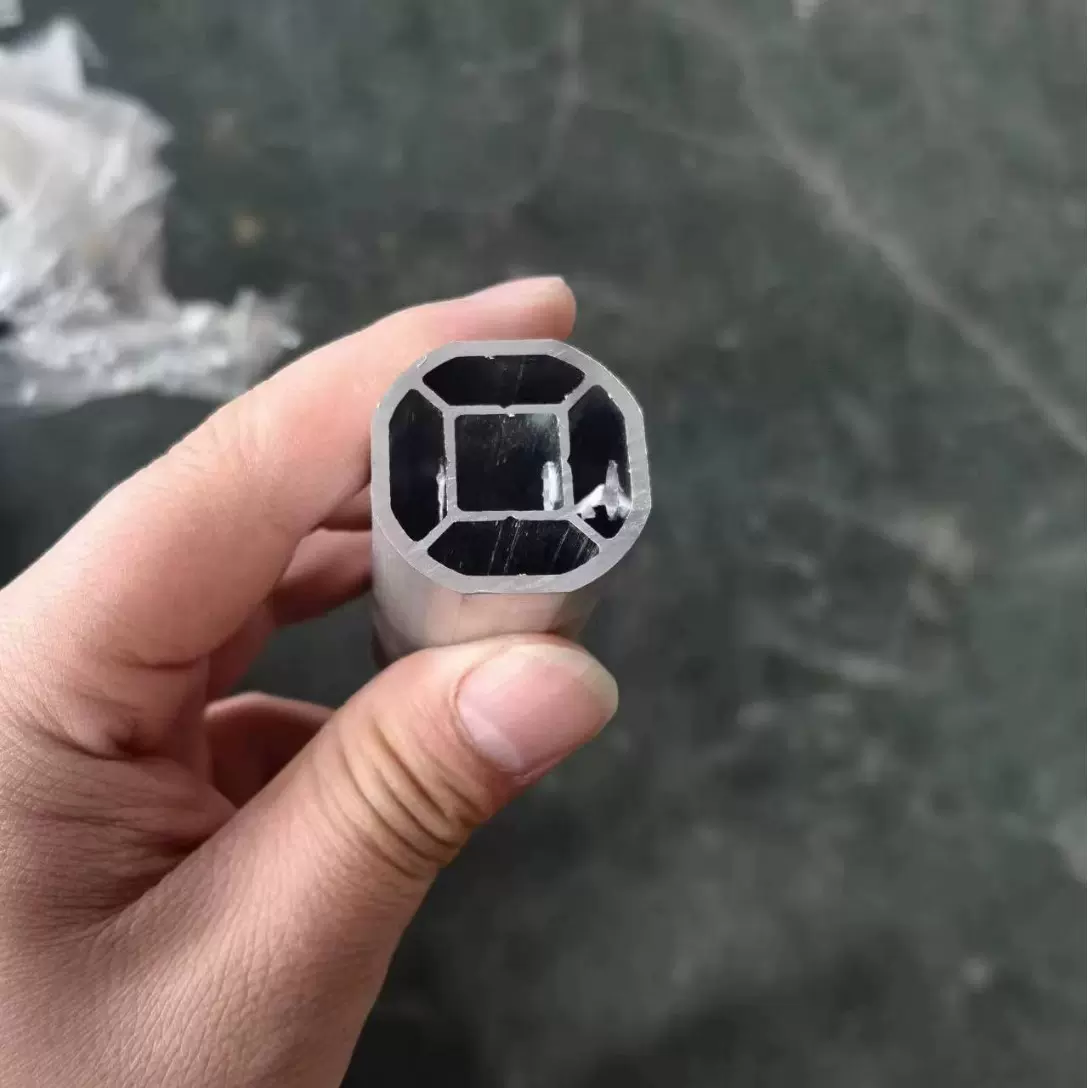 别墅 小区学校安防脉冲电子围栏铝合金杆32mm杆子多种规格制作