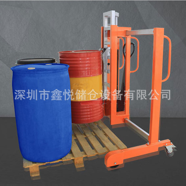 油桶侧移搬运车 DT380横移油桶升高车左右移动装卸叉车