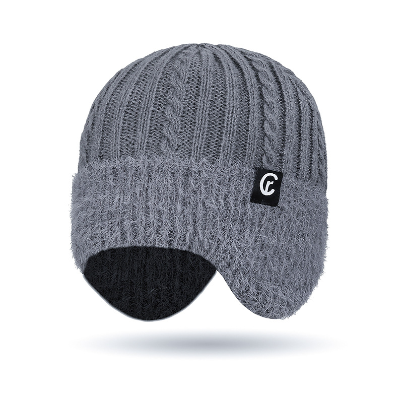 개별 모자 본체 회색