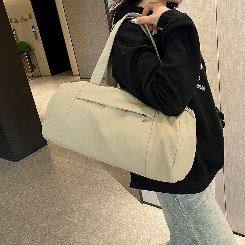 Bolso de viaje de corta distancia de gran capacidad para mujer 2024 nuevo otoño e invierno bolsa de fitness deportiva bolsa de equipaje bolso de hombro