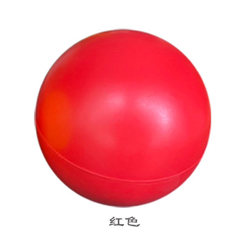 Fabricante en stock sólido brillante pu agarre bola espuma bola descompresión ventilación rehabilitación agarre bola múltiples especificaciones y colores