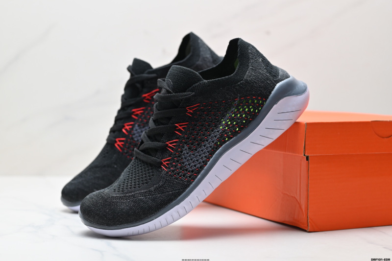莆田Flyknit赤足5.0跑步鞋飞织网面透气慢跑鞋男女休闲徒步运动鞋|undefined