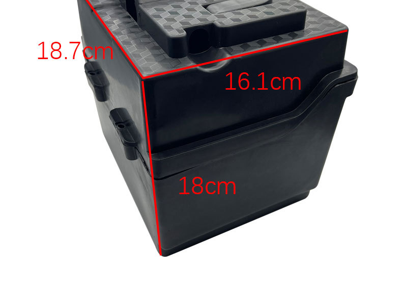 Electric car 48 battery 24 plastic battery box 20 lead-acid split universal portable shell tricycle
