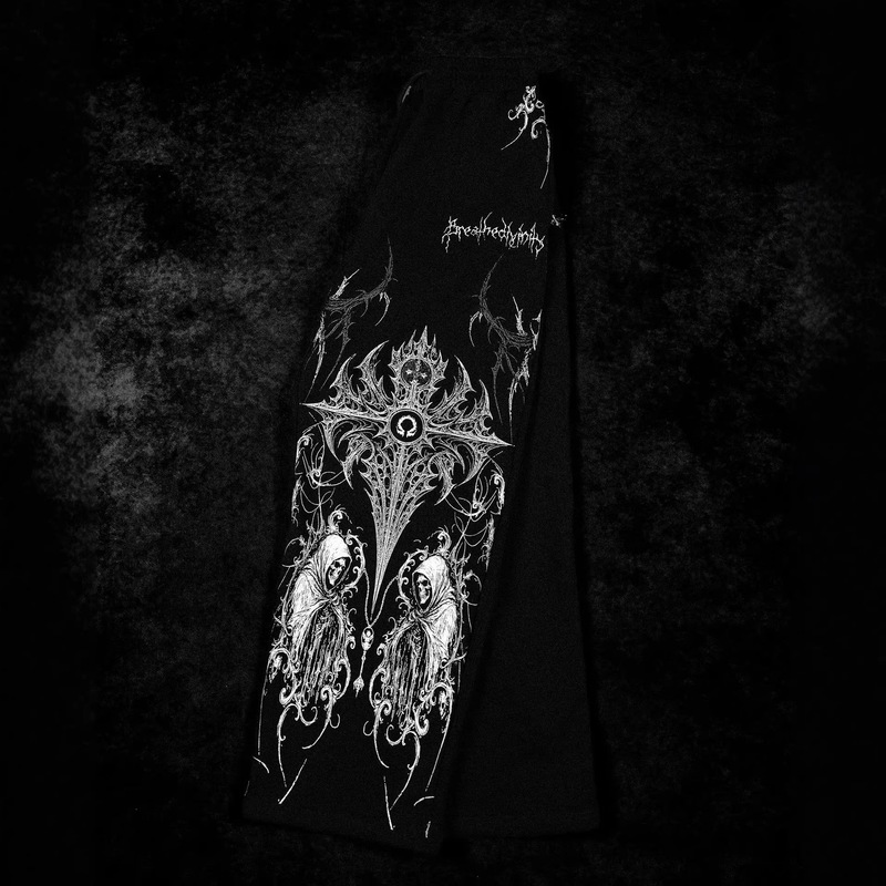 Breathedivinity American-Style Trendy Men's Sports Pants Jogging Fitness Printed Casual Straight-Leg Long Pants