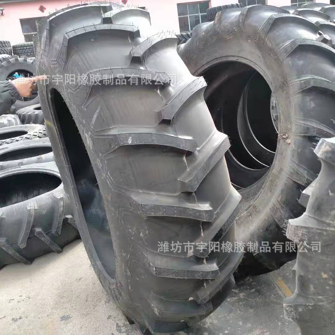 农业大马力拖拉机轮胎  16.9-38 人字旱田R1花纹 16.9R38