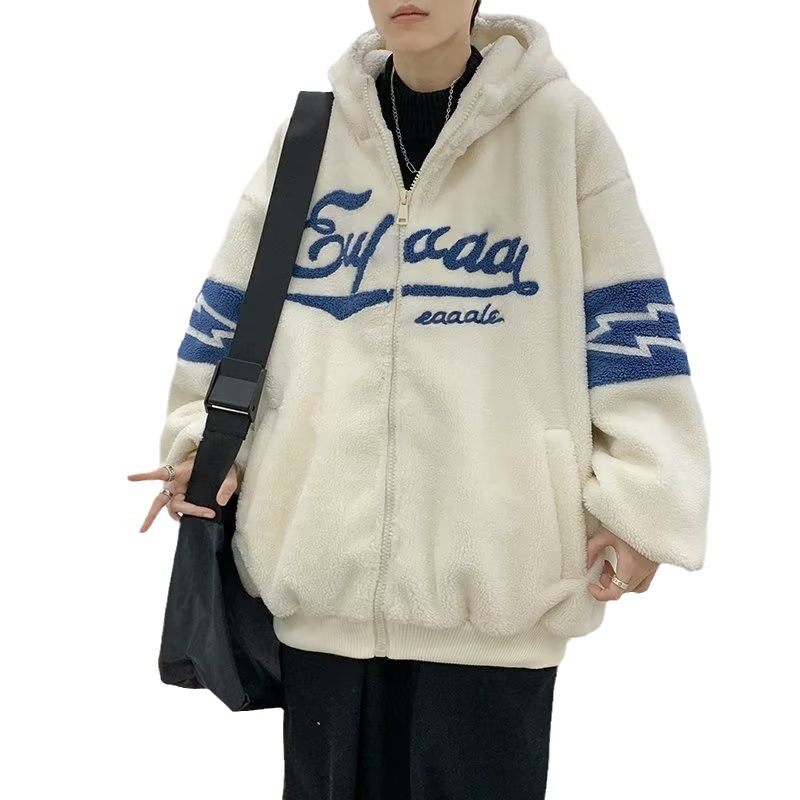 Chaqueta de uniforme de béisbol de estilo nuevo de la marca de moda 2024, ropa casual de la calle de primavera y otoño, chaqueta suelta de estilo de Hong Kong de otoño