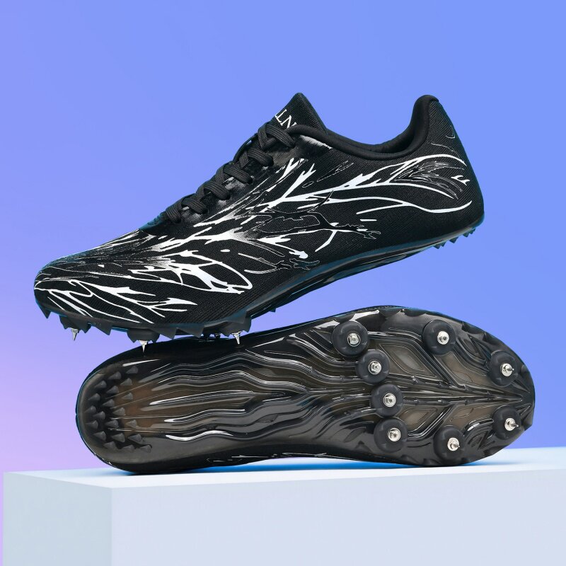 Track and field sprint shoes for men and women, suitable for middle school entrance exams, physical fitness tests, and professional triple jump and running training