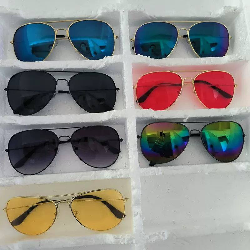 sunglasses太阳镜复男女款墨镜Glasses factory现货礼品
