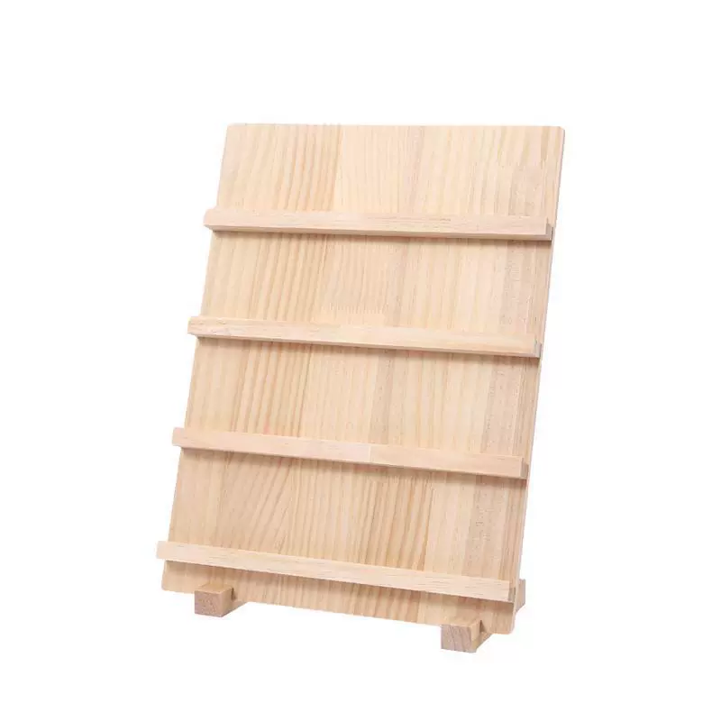 Серьги стенд деревянный бревно вертикальный дисплей стенд уха шпильки стойки женские бытовые серьги Стойка Хранения Дисплей Стенд