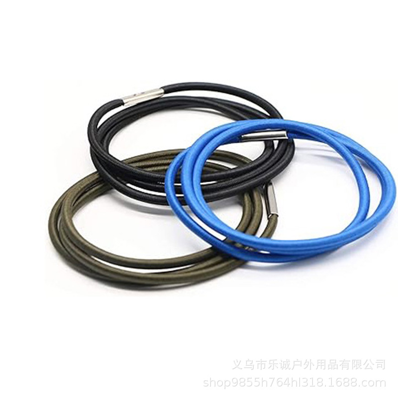 亚马逊垃圾桶带固定弹力绳 橡皮筋松紧带垃圾袋防脱落