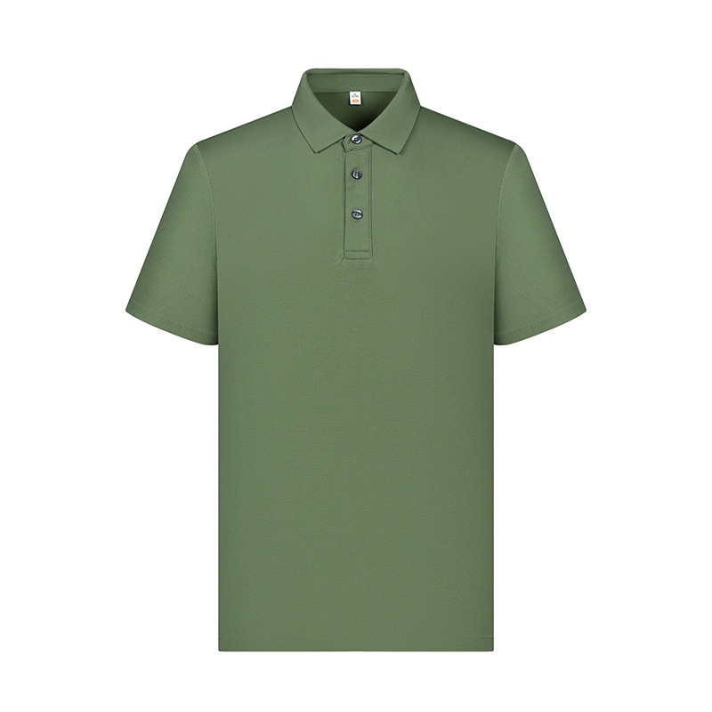 Camiseta polo de manga corta para hombre, estilo business, elástica, fresca al tacto, de 60 unidades, con un toque de alta gama, hecha a medida.