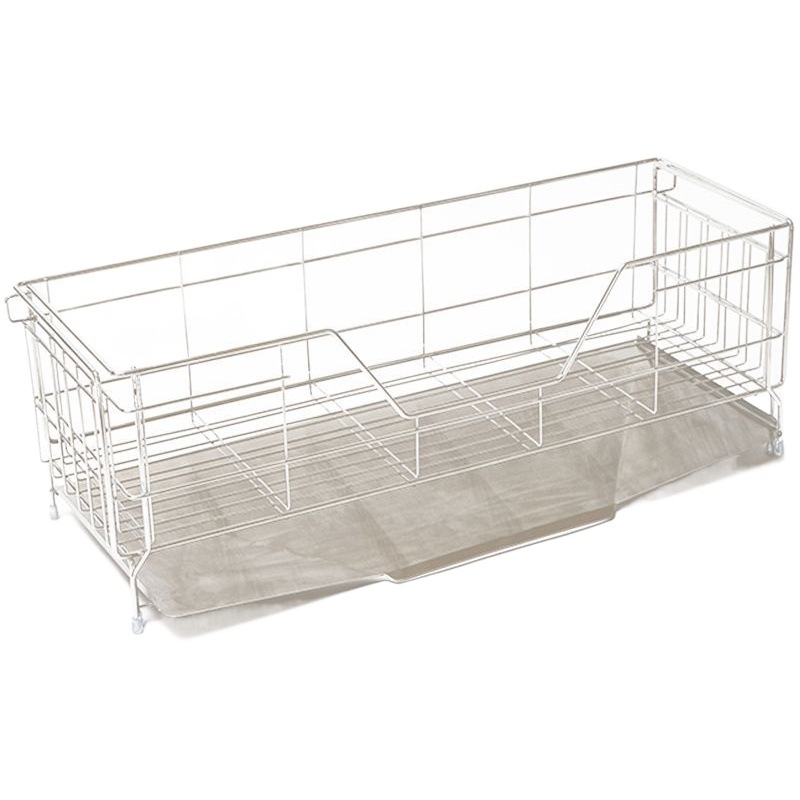 アマゾン日本水たまりバスケット304ステンレス大容量キッチンラック伸縮食器カップラック収納バスケット