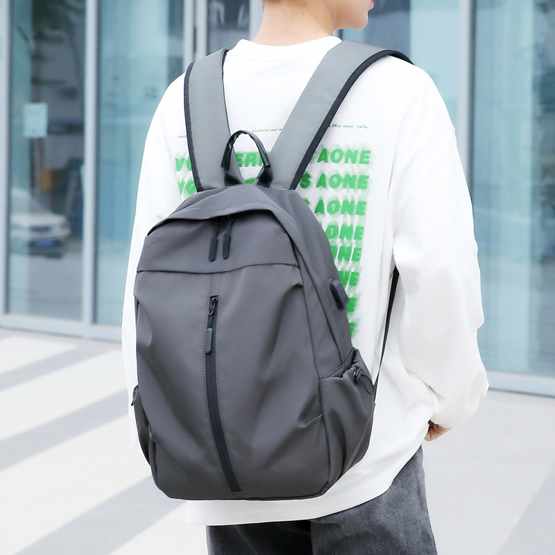 Mochila de moda al por mayor, mochila de viaje a prueba de agua, mochila de computadora multifuncional USB de gran capacidad