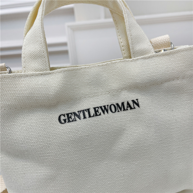 Venta al por mayor transfronteriza GW Tailandia Xiaoyou bolsa de lona diseño de nicho carta portátil de gran capacidad bolsa de mensajero del hombro