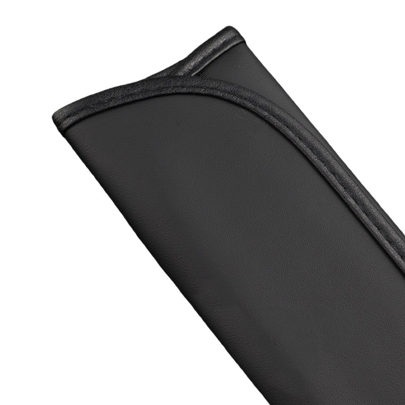 Cross-Border Temu Hot-Selling Embossed Leather Car Seatbelt Shoulder Pad Protective Cover Universal Shoulder Pad