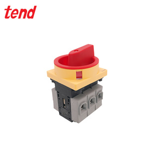 TEND day TDS40/66/80-FRR knob switch fixed round red handle 3P original