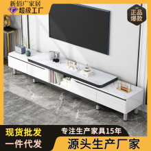 北欧风电视柜轻奢现代简约落地柜小户型家用客厅伸缩电视机置物柜