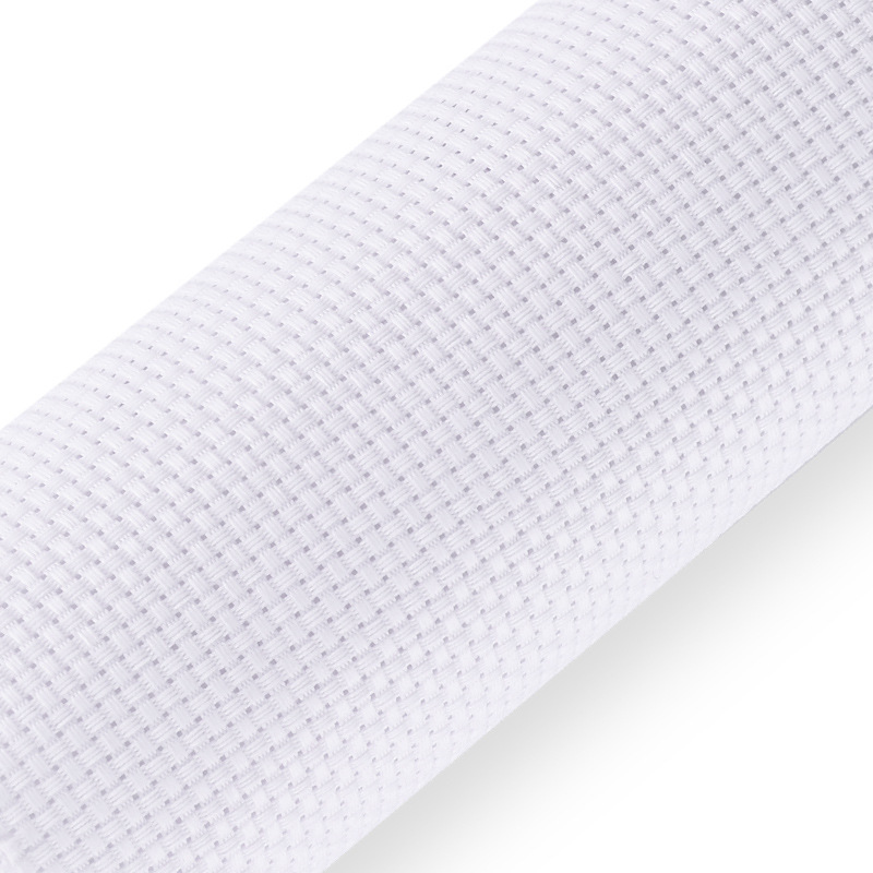 Cross-Stitch Fabric 14Ct Small Grid White Ecological Cotton Thickened Precision High-Definition DIY Embroidery Fabric Cotton Gauze Manufacturer
