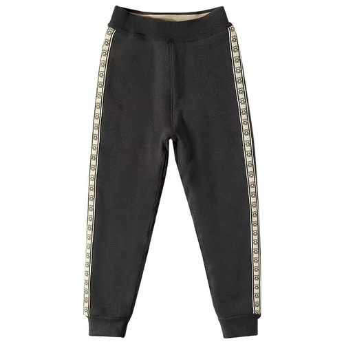 Children's outerwear cotton pants winter big kid thick wool lined warm pants for boys and girls warm sports long pants