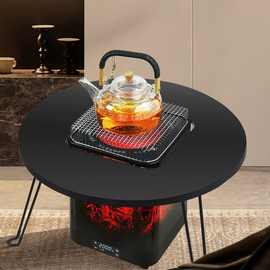 围炉煮茶取暖器速热电烤火炉电陶炉家用节能多功能语音春节礼品