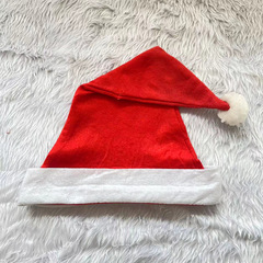 Manufacturer direct sale large size children adult Christmas hat non-woven fabric processing Christmas dance party celebration Christmas decorations