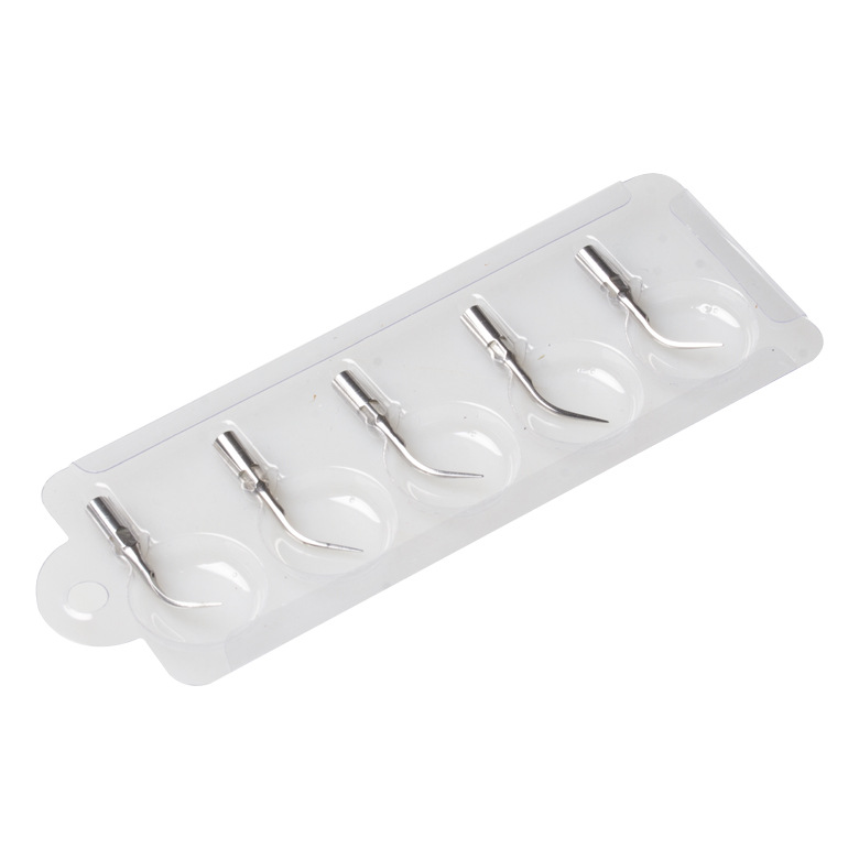 Dental oral material Acero inoxidable diente limpiador cuchillo cabeza mango diente limpiador punta de trabajo quitar cálculo dental