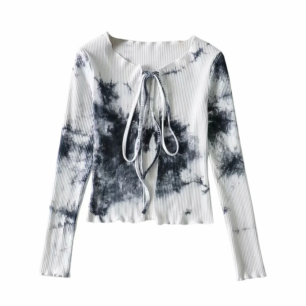 tie-dye cardigan shirt  NSAC27579